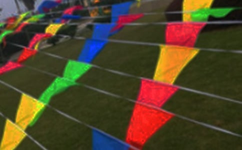 美术彩旗飘飘教案