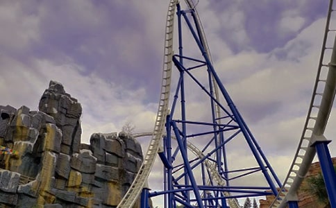 第一次坐过山车日记