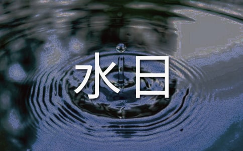 世界水日主题活动总结