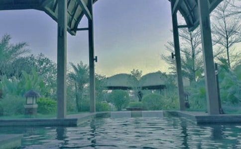 关于泡温泉的日记