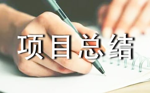 科研项目总结报告